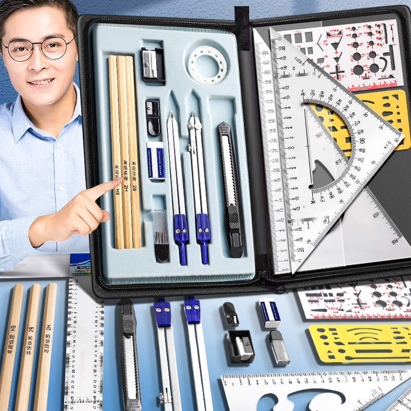 工具包cad工程机械制图量角器