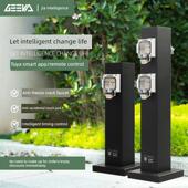 佳智能户外户外防水手机远程无线庭院花园露台开关插座水电桩