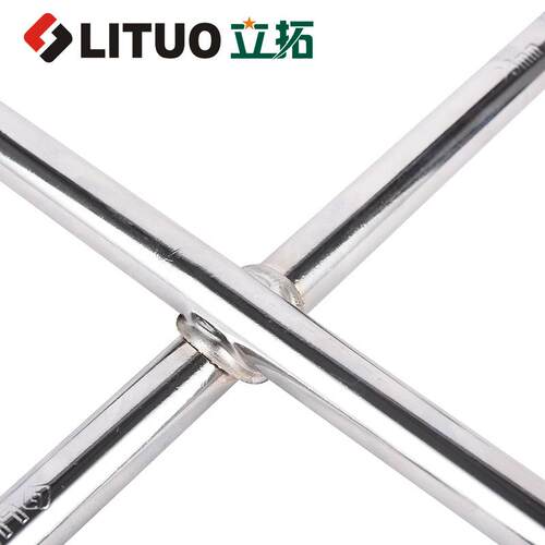 厂家供应车轮胎维十字扳手 五金工具铬汽修钒镜面钢立拓汽修轮胎