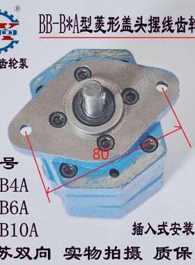 双向牌摆线齿轮油泵BB-B4A BB-B6ABB-B10A BB-B16A摆线齿轮泵厂家