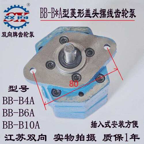 双向牌摆线齿轮油泵BB-B4A BB-B6ABB-B10A BB-B16A摆线齿轮泵厂家