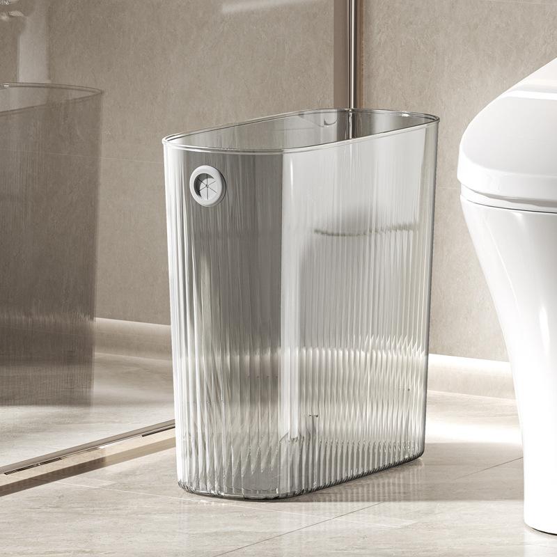 垃圾桶透明纸卫生间夹缝垃圾桶