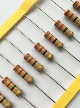 【折扣价】碳膜电阻CF2W22R,20R,渡锡铜线