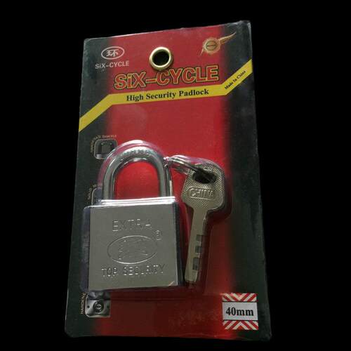 新款直销浦江锁业40mm叶片铁挂锁 链条抽屉门锁 防盗安全四方锁具