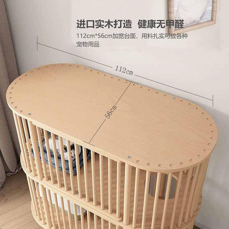 超大猫室内别墅家用猫笼子猫柜子屋猫猫舍实木自由空间房子