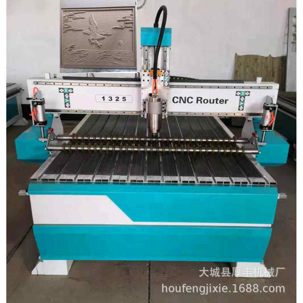 单头木材雕刻机木工木衣柜门板式家具下料设备三四工序木板开料机