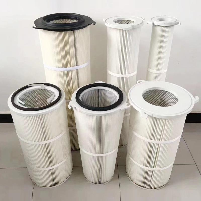 厂家除尘滤芯空气净化滤筒滤清器防静电规格齐全过滤器
