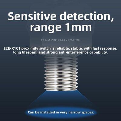 接近开关E2E-X1C1金属传感器传感器Dc Npn三线常开限位器12-24Vdc