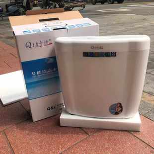 水箱工程公共厕所家用蹲便冲水箱018双按白色 现货批发奇礼壁挂式