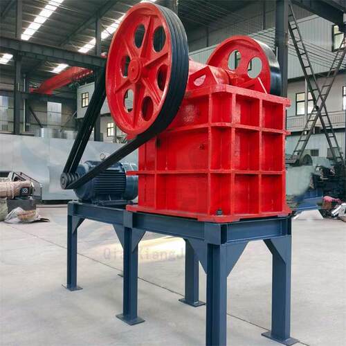 现货新款移动玻璃pe鄂式破碎机250*400碎铜矿石用小型颚破机设备 - 封面