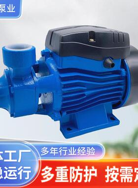 QB60QB70QB80旋涡泵清水泵管道增压泵离心泵循环泵外贸