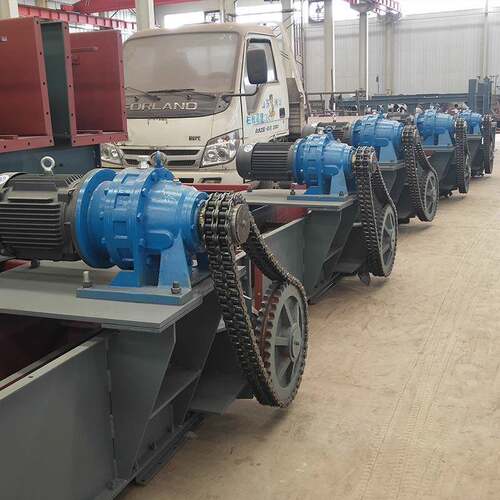 干粉水泥颗粒埋刮板输送机粉状物料埋刮板输送机链条输送设备