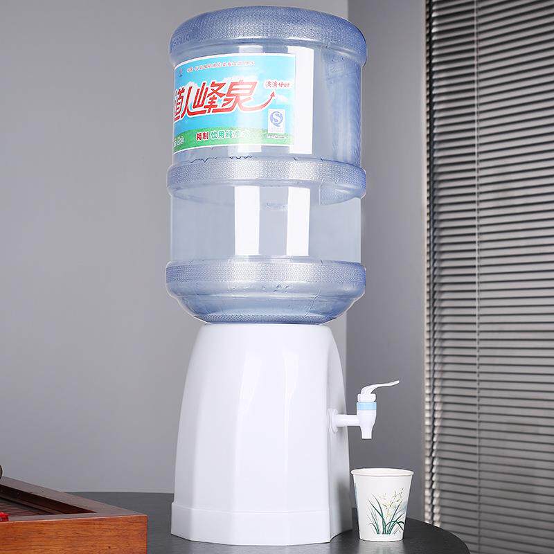 7YX纯净矿泉水简易饮水机家用宿舍小型迷你吸水器大水桶支架