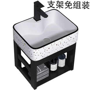 洗手盆柜组合陶瓷洗脸盆卫生间防水简易壁挂盆洗漱池 小户型挂墙式