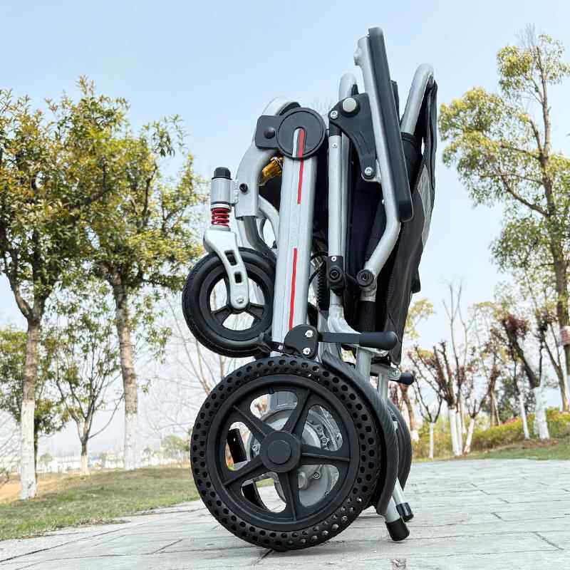 鹏音小飞哥电动轮车老年代步车椅智能全自动便携式折叠轻便残疾人专用