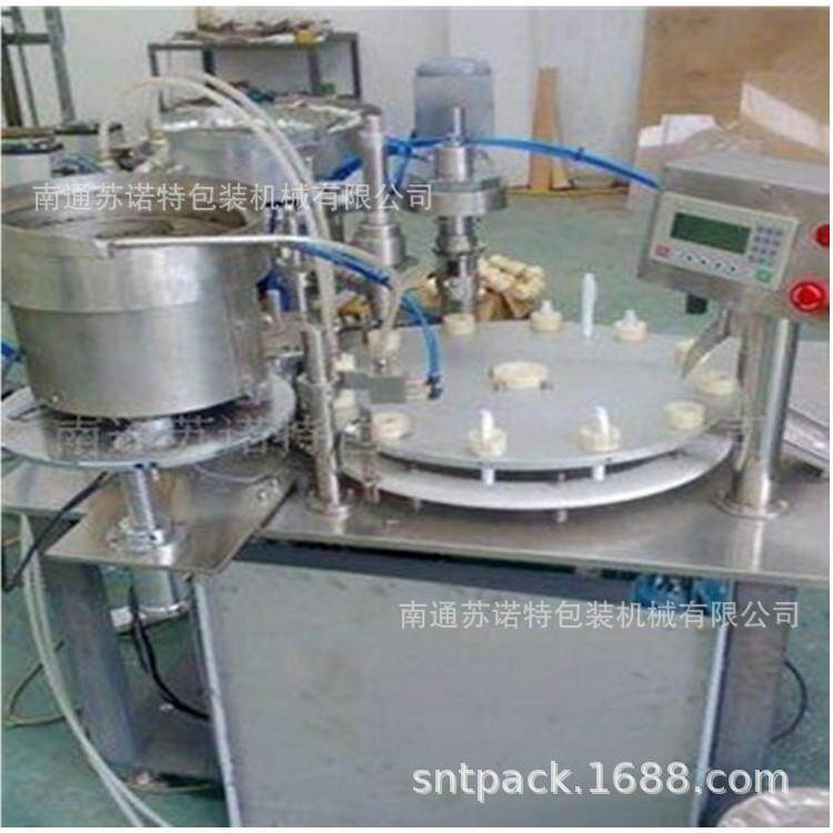 南通全自动灌装旋盖机修正笔马克笔灌装旋盖机分装机械