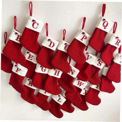 Christmas tree decoration Christmas stocking pendant圣诞袜