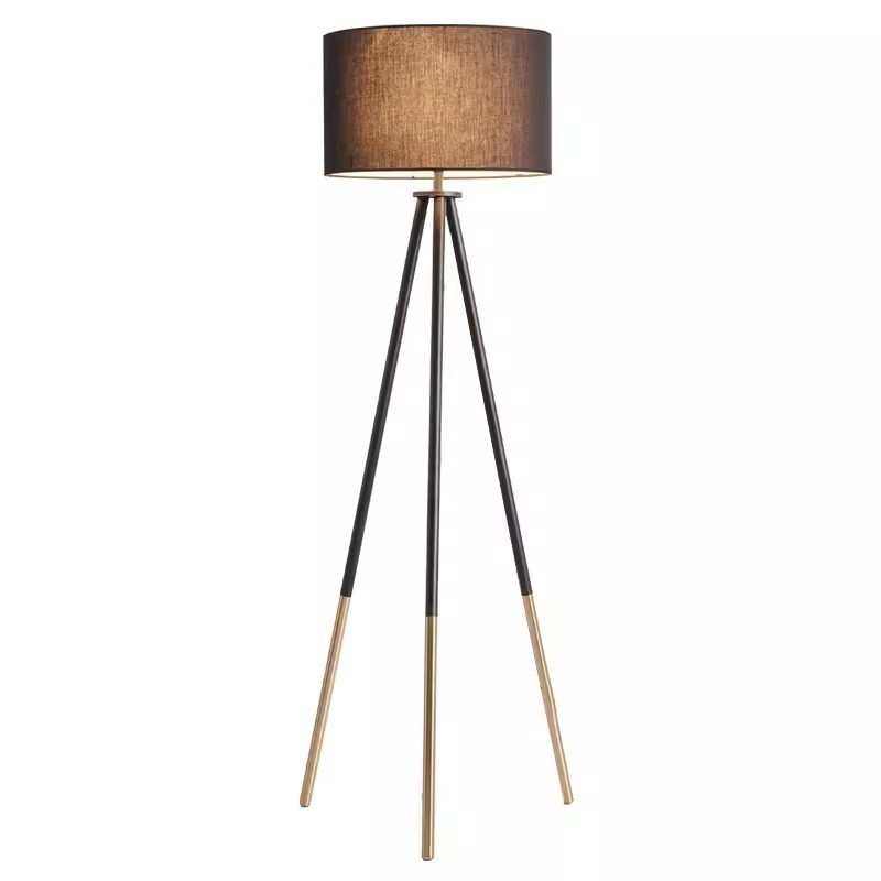 北欧现代简约落地灯客厅沙发卧室床头书房茶几创意三角架立式台灯,家装灯饰光源,装饰落地灯,淘宝优惠券,粉丝福利购,淘宝优惠卷