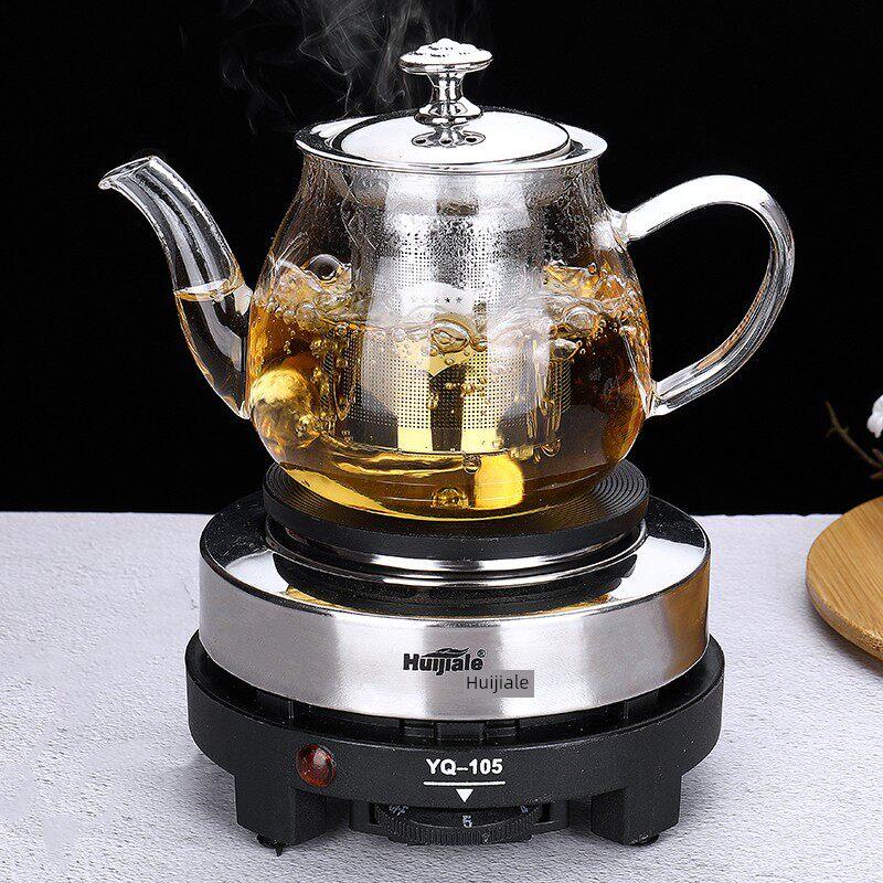 煮茶器玻璃煮茶壶加热保温热茶器电茶炉煮茶炉家用茶具功夫泡茶器