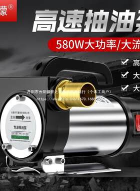 灼濛正反转电动抽抽油V泵1224V220伏V自吸泵直流柴油泵加油无品牌