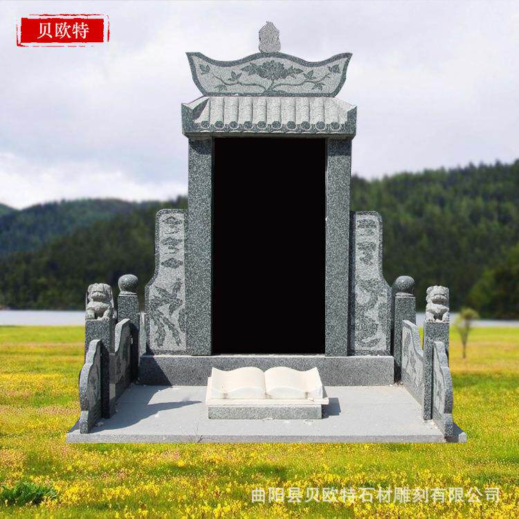 墓碑定农村土葬刻字家用石碑陵园家族墓大理石石雕墓碑