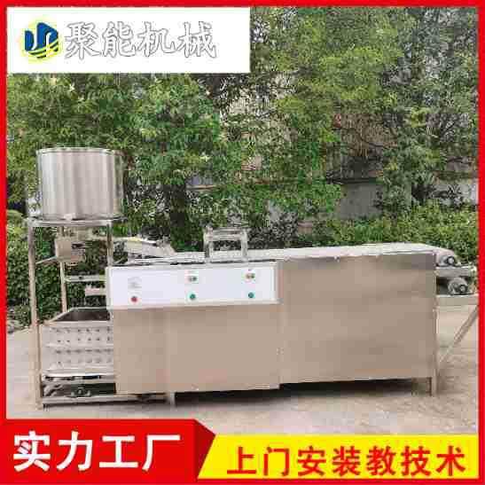 电动千张豆皮切丝机器 豆腐皮千张机器操作简单 多功能全自动