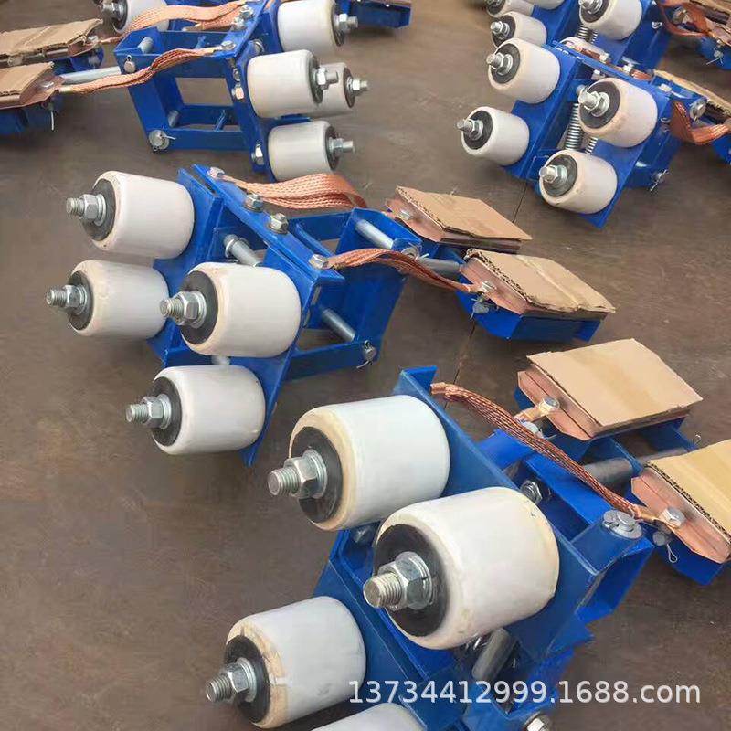 直销钢体滑触线集电器现货供应炼钢厂轨道钢体滑线受电器