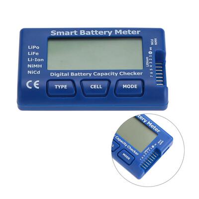 五合一smartb量ateLTCrymetr测电仪航模t飞e机电压电显示器精准测