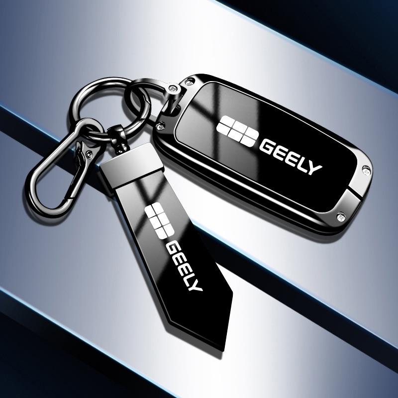 壳适用吉利银河l7钥匙套2024款MAX星舰7EMi汽车皮质锌合金壳L6套E