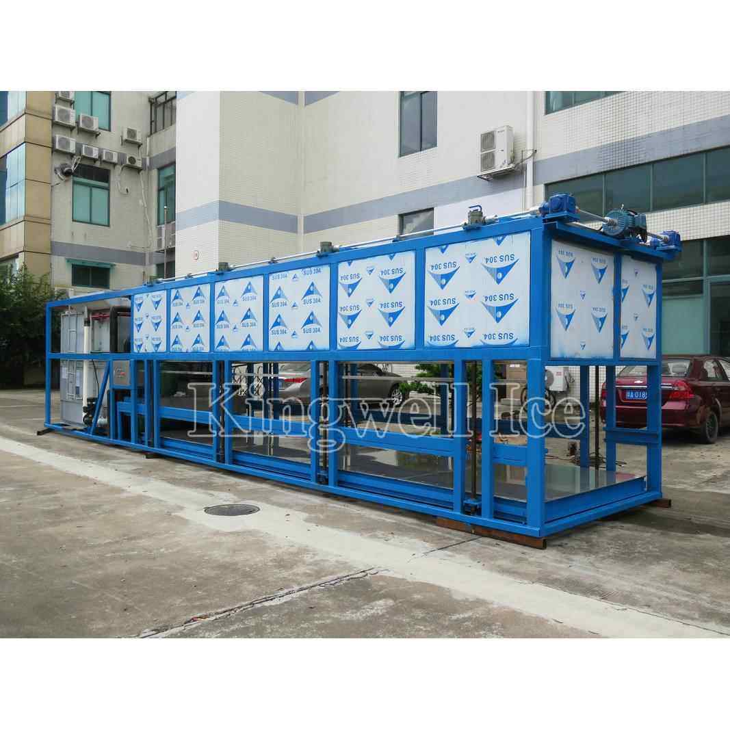 直冷冰砖机可定制透明冰砖自动制冰机块冰机条冰机工业用冰大条冰