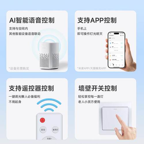 全光简房谱间卧室灯ed吸顶11灯现代约年新款儿l童房灯中山灯具