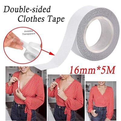 5M Waterproof Dress Cloth Tape Double-sided Secret body tape