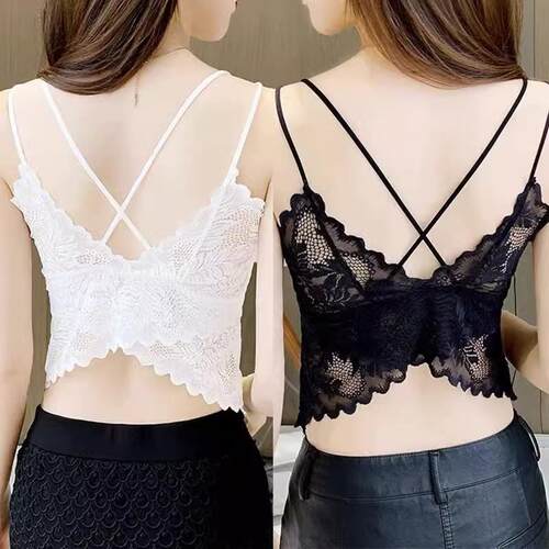 Lace Bralette For Women V Neck Camisoles Racerback