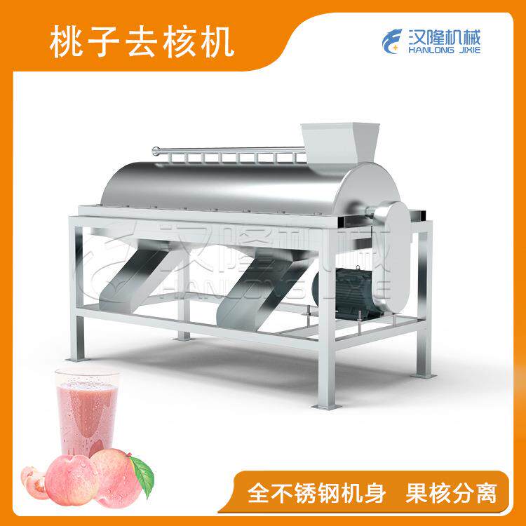 工厂发货工业不锈钢水果去核破碎机青梅核肉分离桃子去核冷去核机