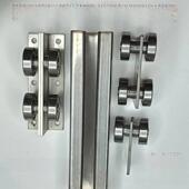 直径35mm304不锈钢滑轮导轨平移天窗滑道轮子耐腐蚀不生锈C50轨道