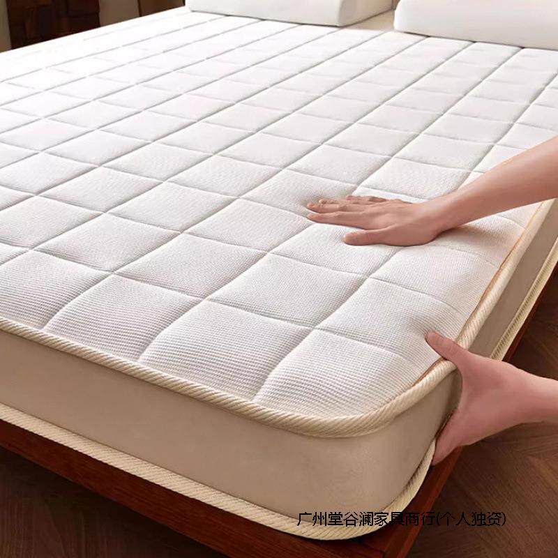 超厚纯天然S型精细黄麻床垫乳胶护脊儿童家用卧室榻榻米薄硬床垫