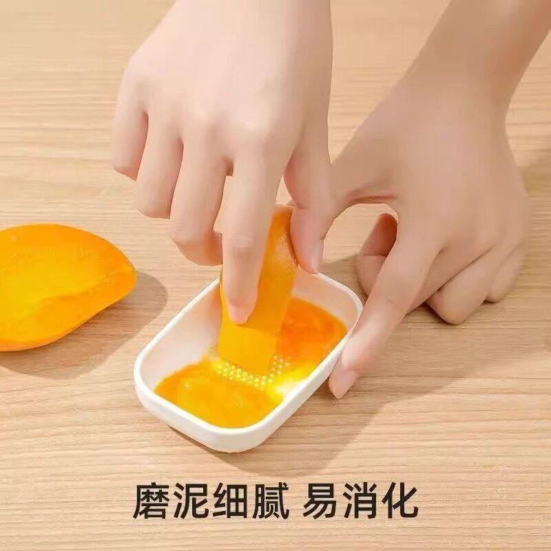手动研磨器捣蒜器家用姜蒜磨泥器塑料厨房蔬菜辅食捣碎器捣蒜泥器