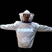 防蜂衣服 高档蜂迷彩蜂具衣 半身 蜜蜂防护服上 防蜂衣养蜂工 帽