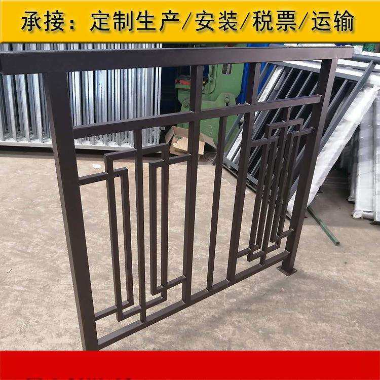 直销小区别墅公园林市政铁艺护栏阳台窗户安全扶手景亭防护栏