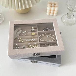 jewelry bracel ins simple pendant necklace ring creative box