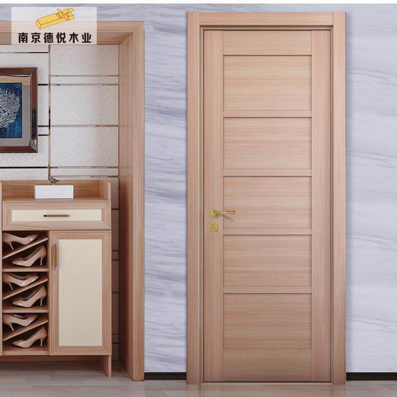 木门简约室内门家用实木复合免漆门家用卧室门可订