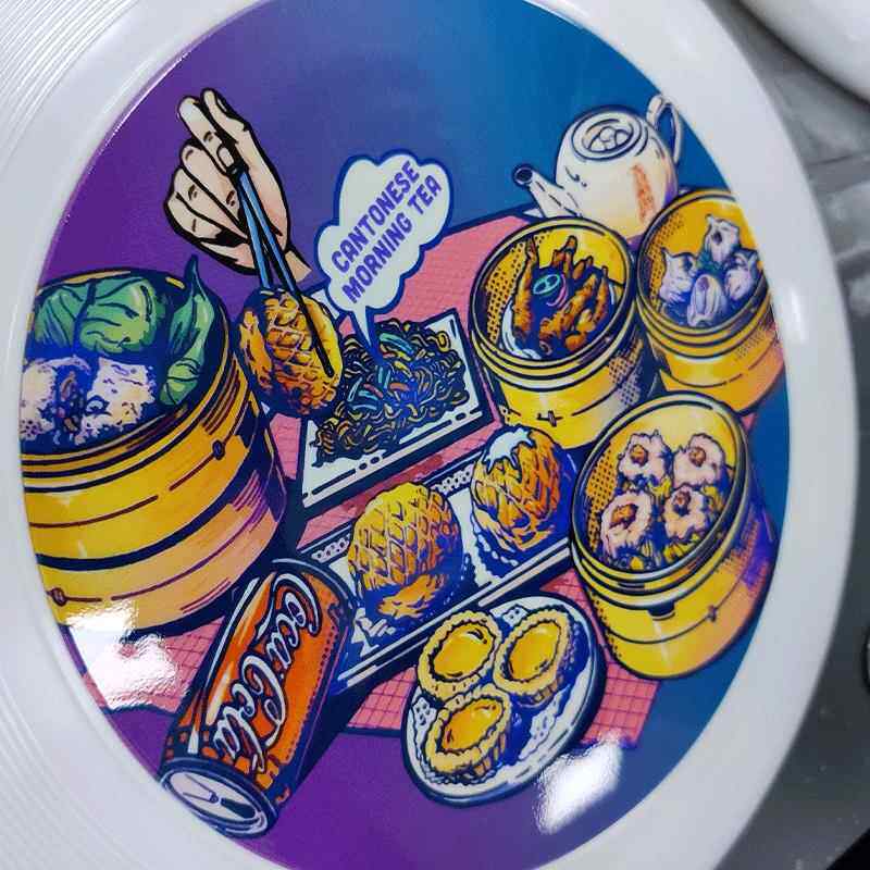 新款直销飞盘打印机塑胶材质数码韧性图案印刷机软胶运动平板印花