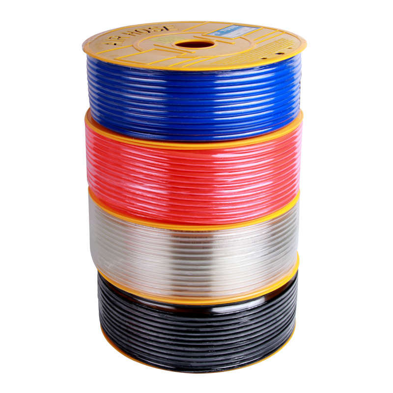 厂家PU气管 透明气动软管8*5mm空压机气动软管带接头高压气动软管