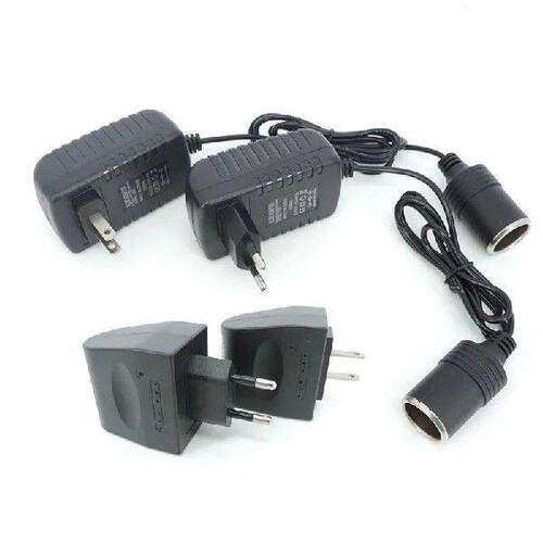 AC 220V To DC 12V 0.5a 1a 2a 1000ma Car Cigarette Lighter