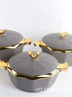 Food Warmer Container3PCS 新款NEW保温盒2L-2.5L-3L白色 灰色