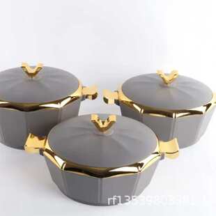 Food Warmer Container3PCS 新款NEW保温盒2L-2.5L-3L白色 灰色