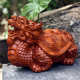 工厂直销非洲花梨木龙龟木雕摆件雕刻工艺礼品木制木质