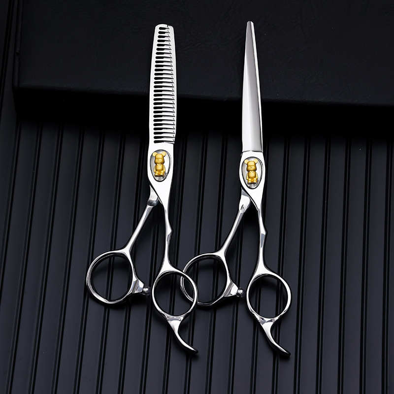 剪刘平剪系列专用美发理发店金薄理发眼打海牙剪套装剪刀