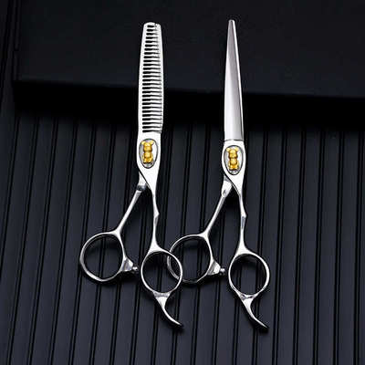 海牙专用刘金剪刀美发眼系列平剪打套装剪理发店剪理发薄