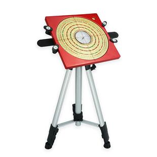 罗盘支架三角架大托盘无便携三脚架大吸盘水平仪小巧罗经仪